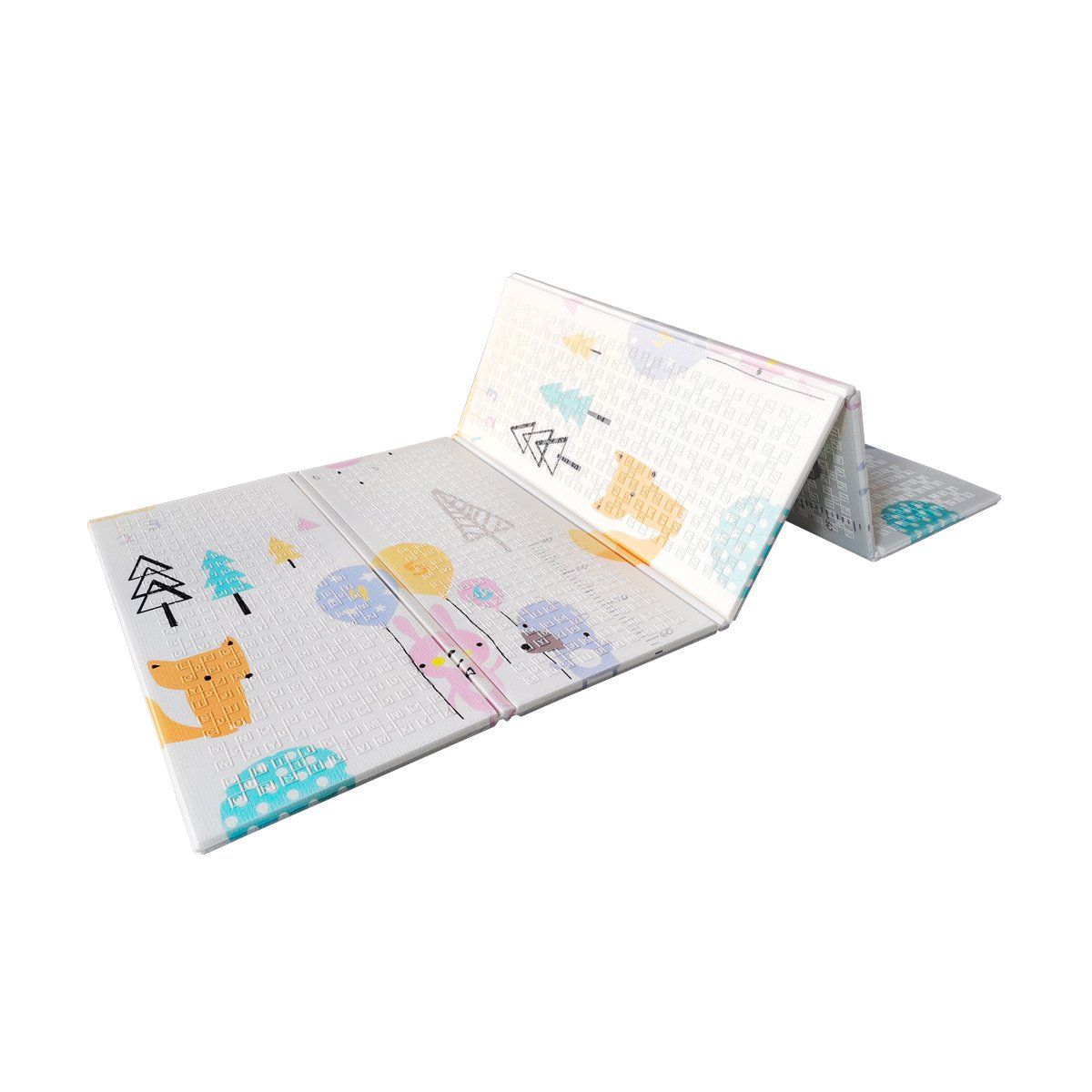 CARESTINO - Alfombra Plegable 177x195 Oso