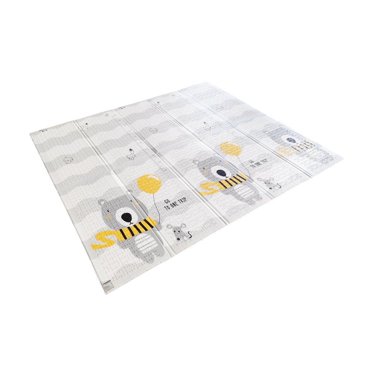 CARESTINO - Alfombra Plegable 177x195 Oso