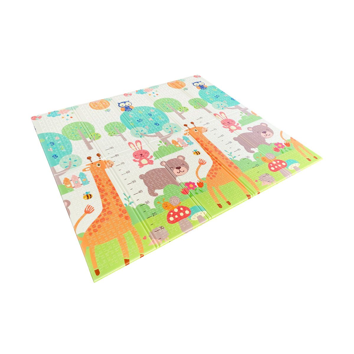 CARESTINO - Alfombra Plegable 177x195 Bosque