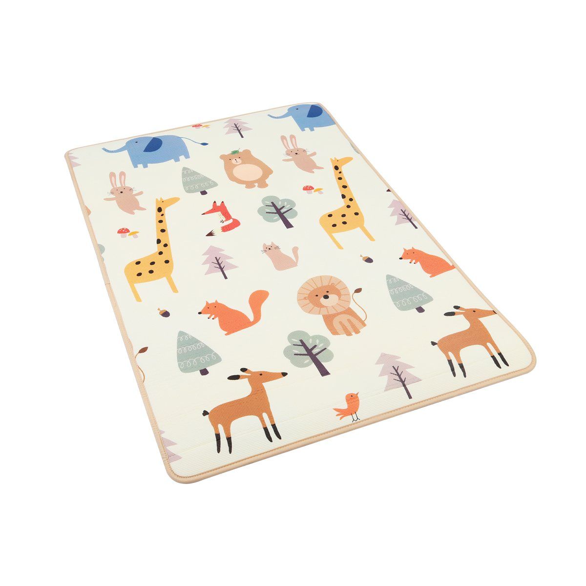 CARESTINO - Alfombra antigolpes Reversible 120 x 180 Jungla