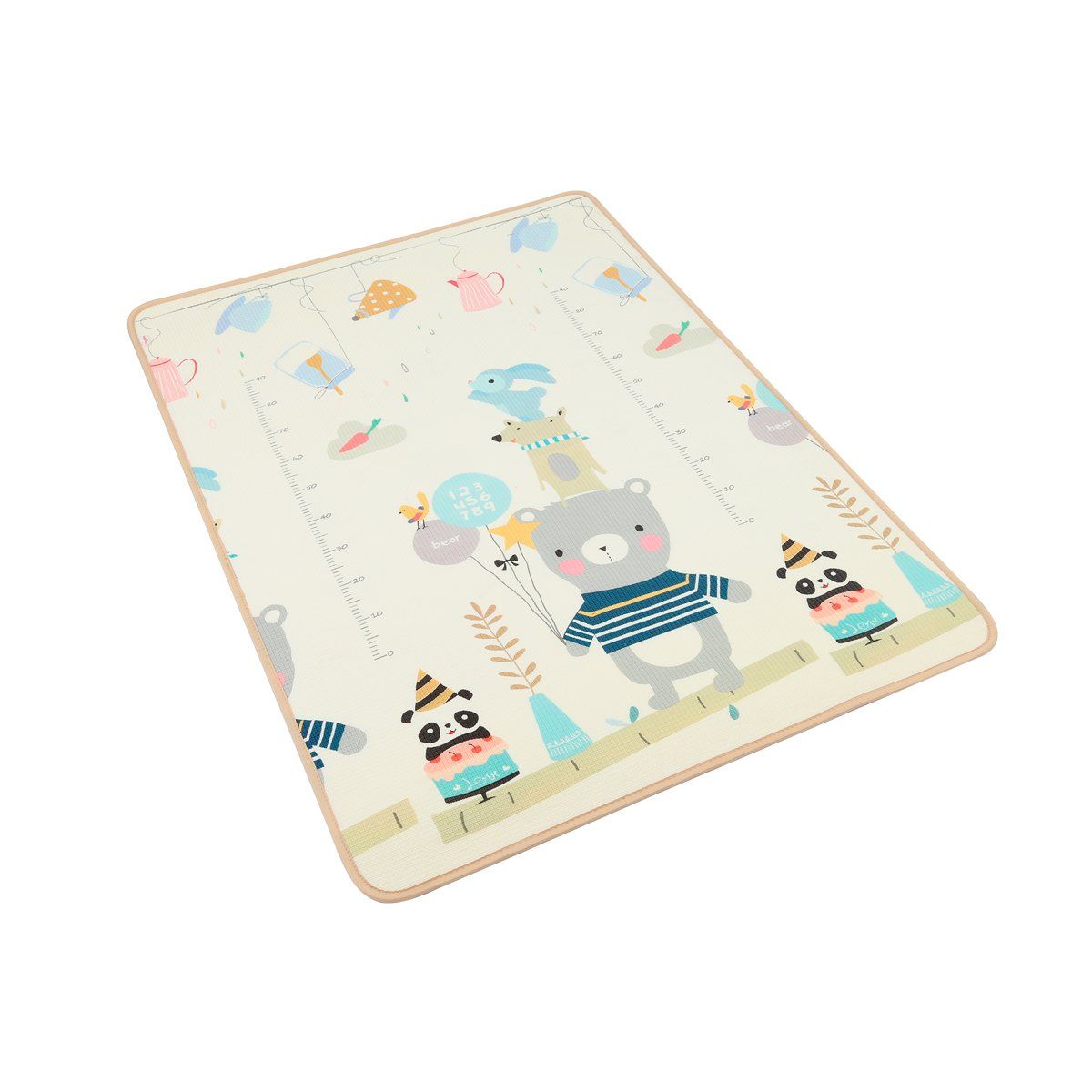 CARESTINO - Alfombra antigolpes Reversible 120 x 180 Amigos