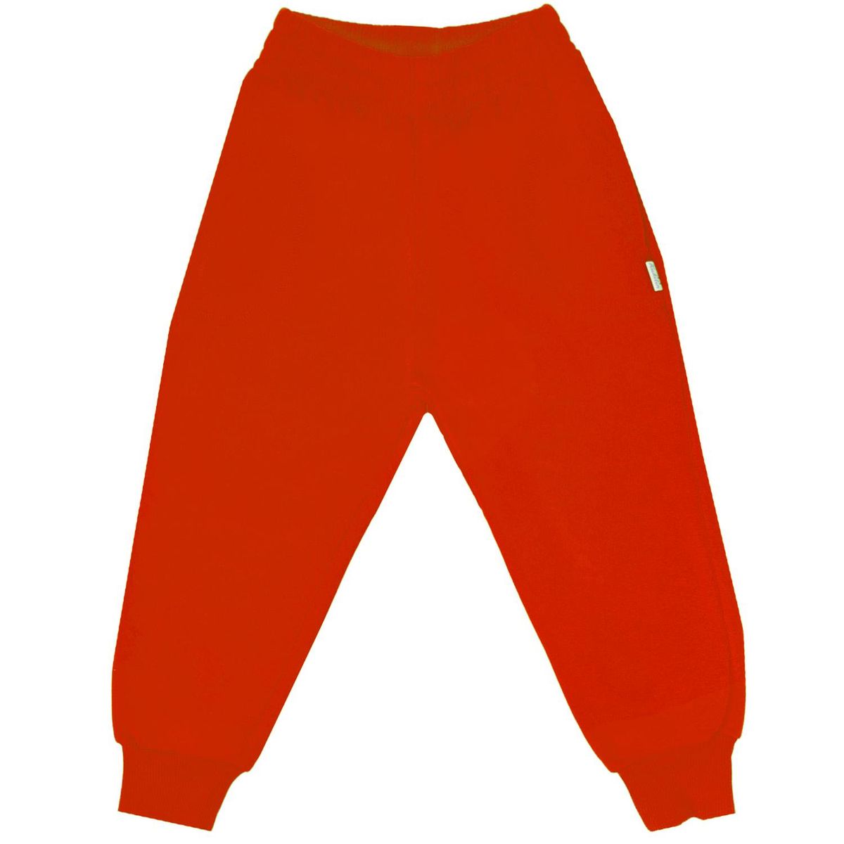 GENERICO - Pantalon Bebé Jogger - French Terry - Rojo V2