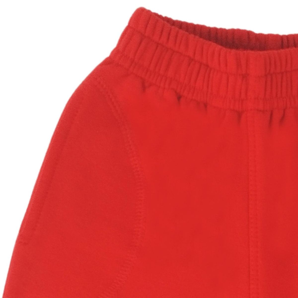 GENERICO - Pantalon Bebé Jogger - French Terry - Rojo V2
