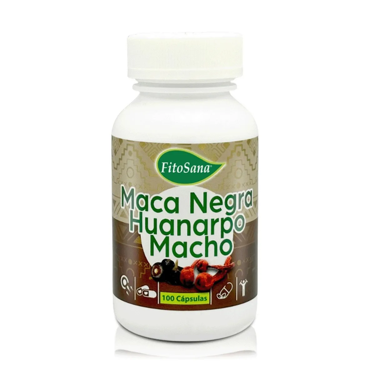 FITOSANA - Maca Negra con Huanarpo Macho (100 Cápsulas) - Fitosana