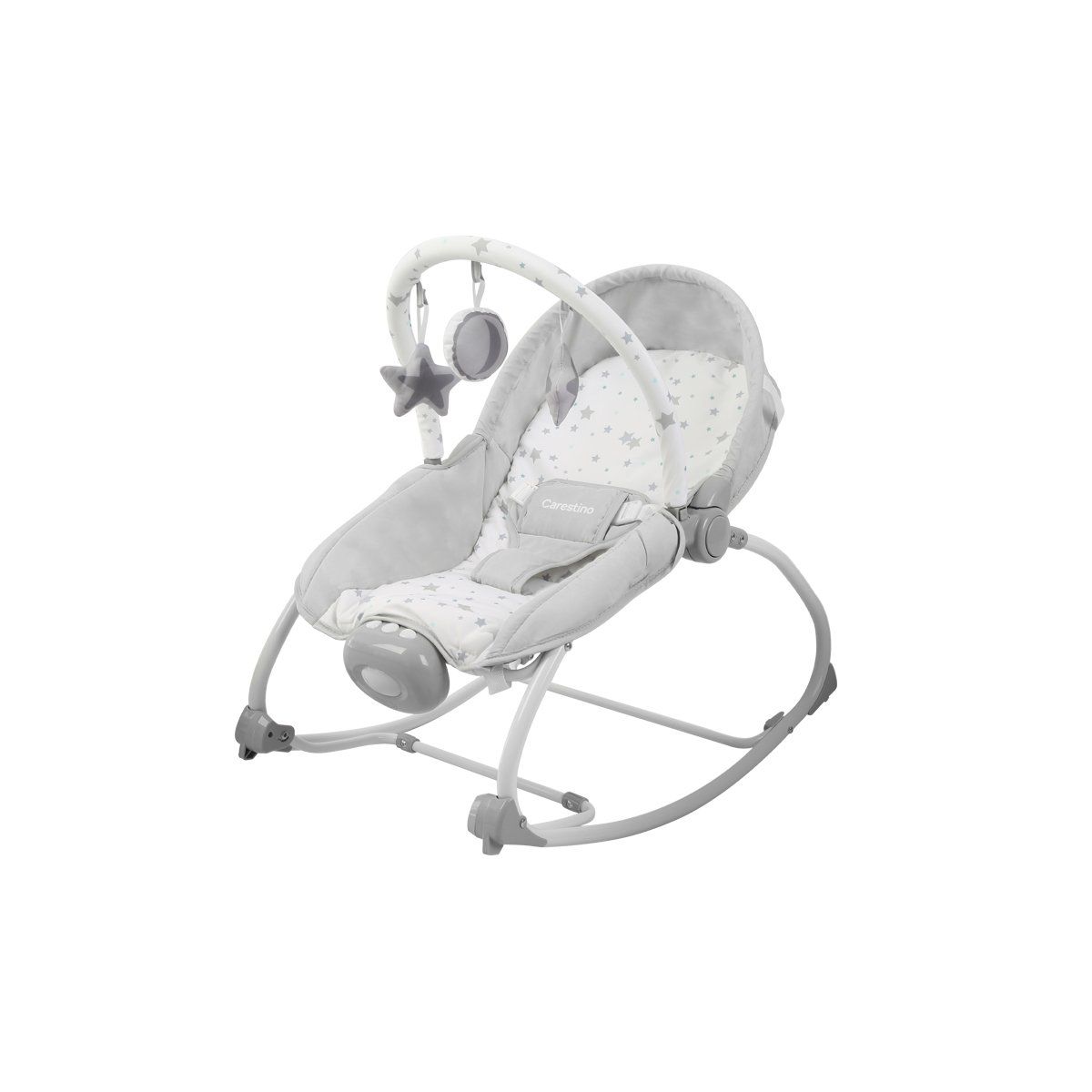 CARESTINO - Mecedora Rocker Gris