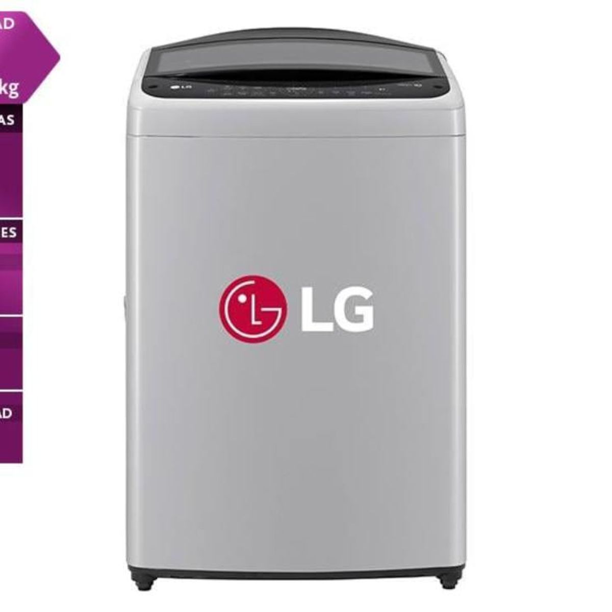 LG - Lavadora LG Carga Superior WT17DV6T AI DD Inteligencia Artificial 17 Kg