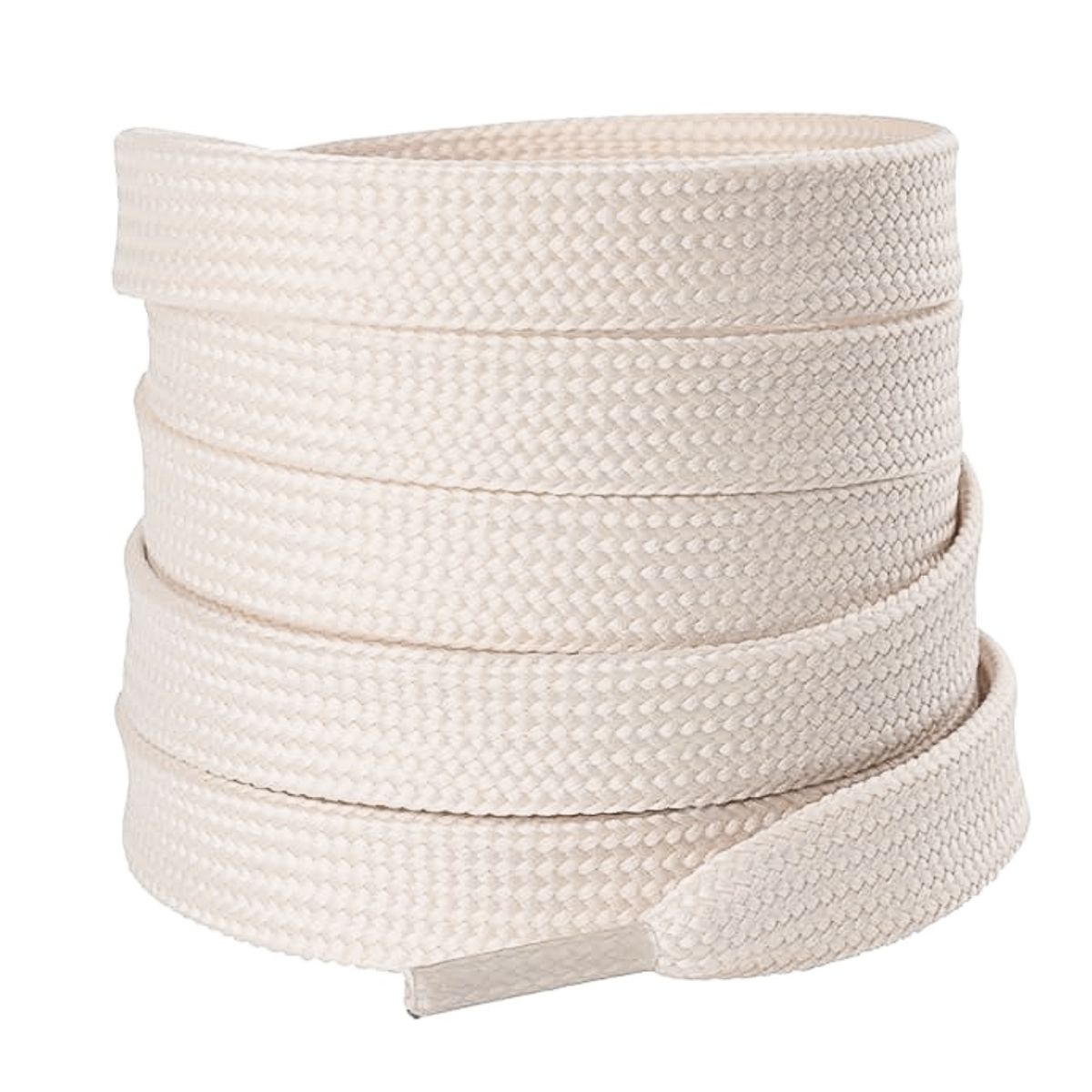 GENERICO - Pasador cordones grueso ancho para zapatillas 1.20m 2 pares