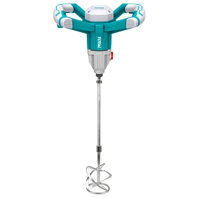 TOTAL TOOLS - Mezclador Revolvedor de mortero pegamento porcelanato cemento 1400W