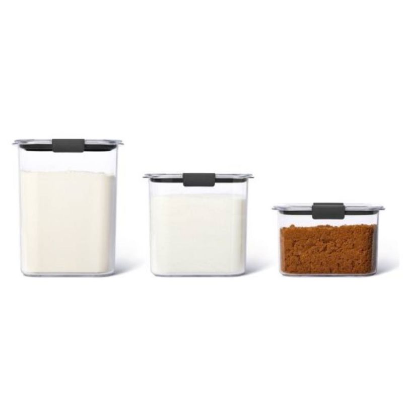 RUBBERMAID - Set de 3 herméticos Rubbermaid Tritan 2142033