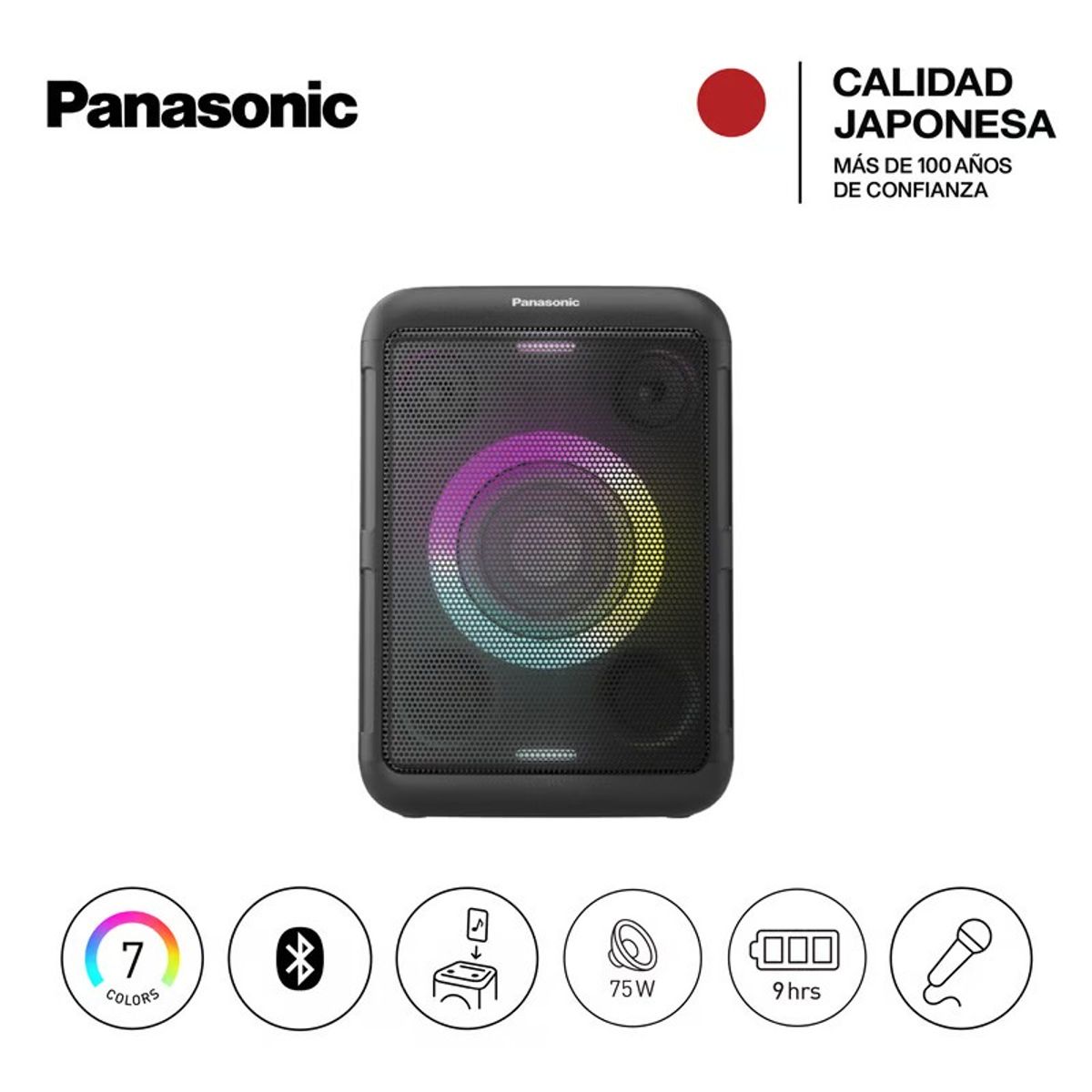 PANASONIC - Parlante Bluetooth PANASONIC Sc-Bmax5