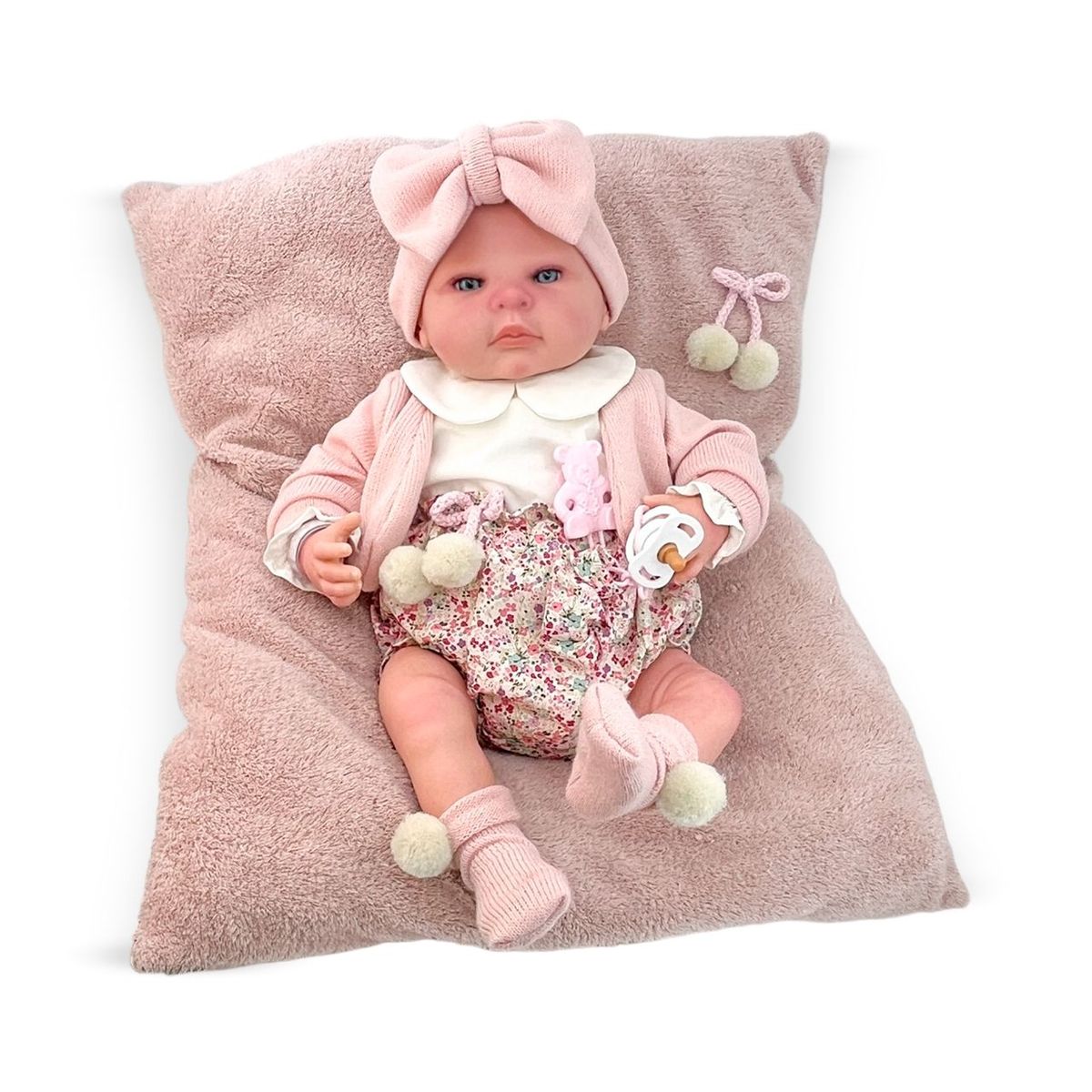 MUÑECAS REBORN - Muñeca Sweet Reborn Premium Berjuan Interactivo Función Besitos