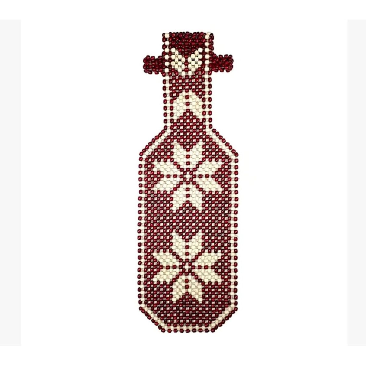 GENERICO - Respaldar De Asiento Antitranspirante Bolita Hilo Reforzado Guinda