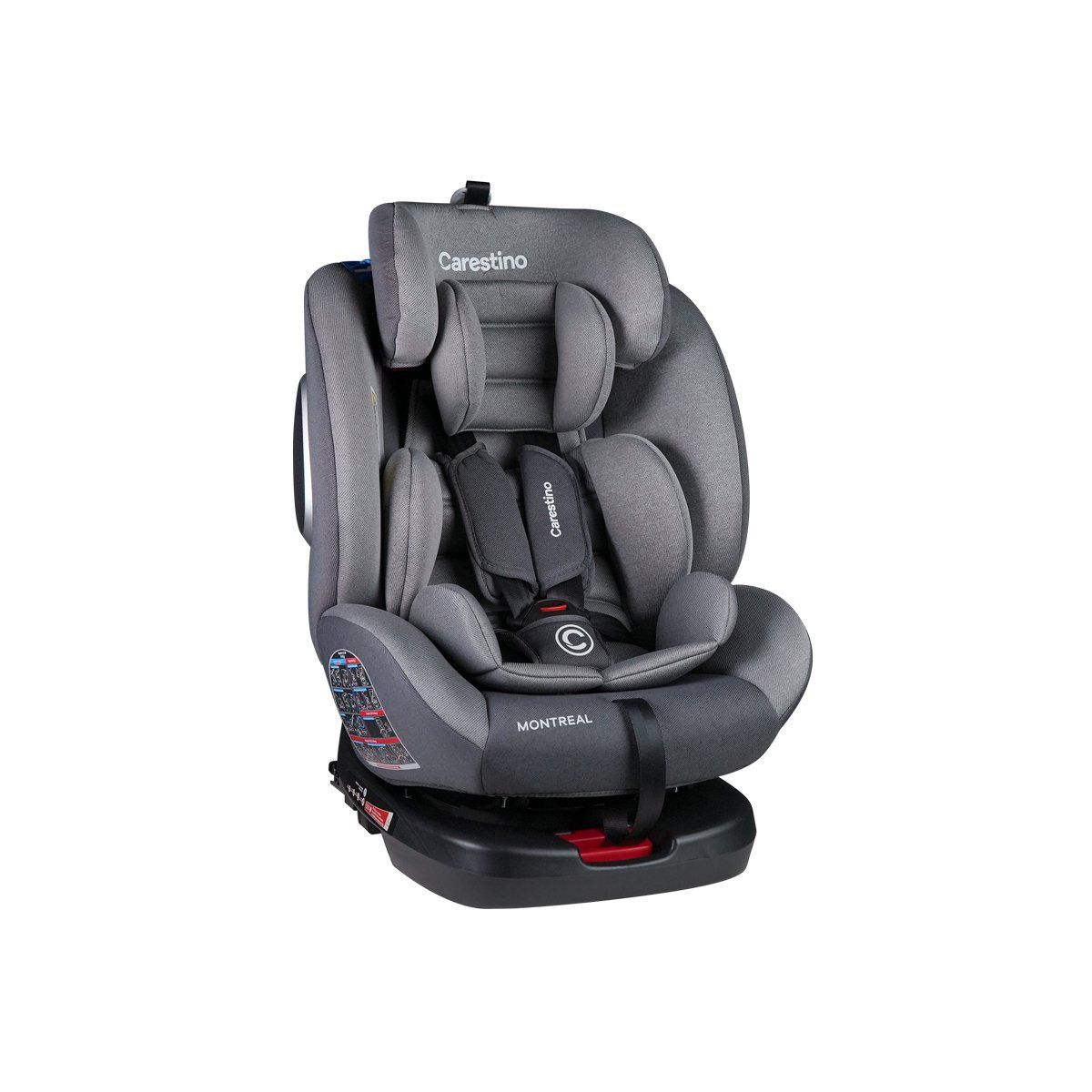 CARESTINO - Silla de Auto Montreal Gris
