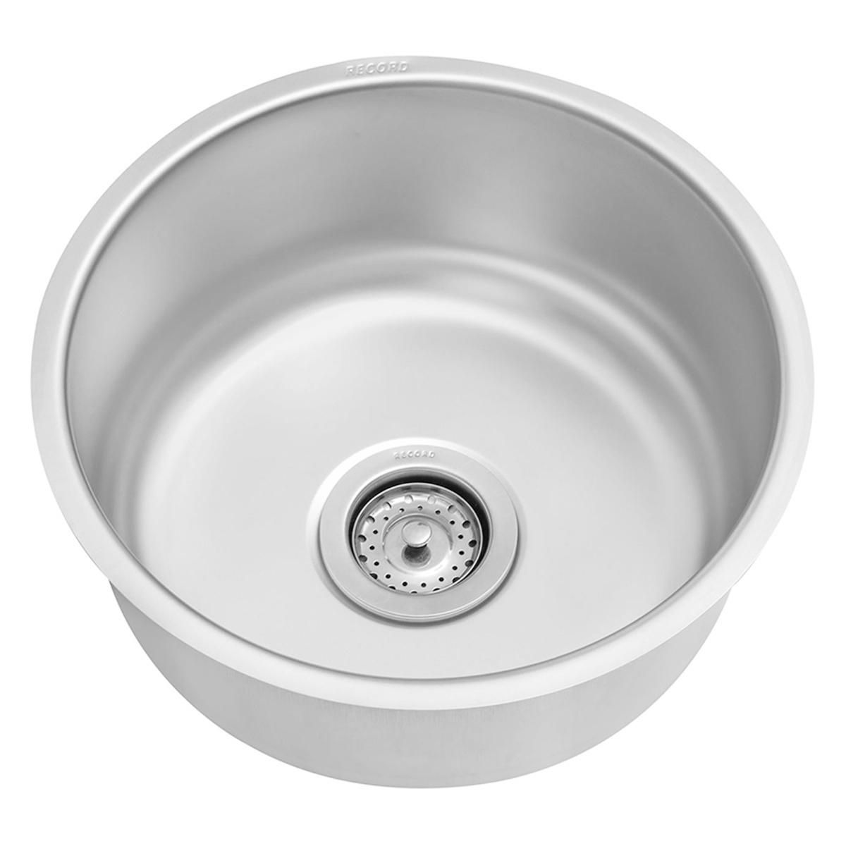 RECORD - Lavadero de Cocina en Acero Inoxidable Satinado 30x30x18cm