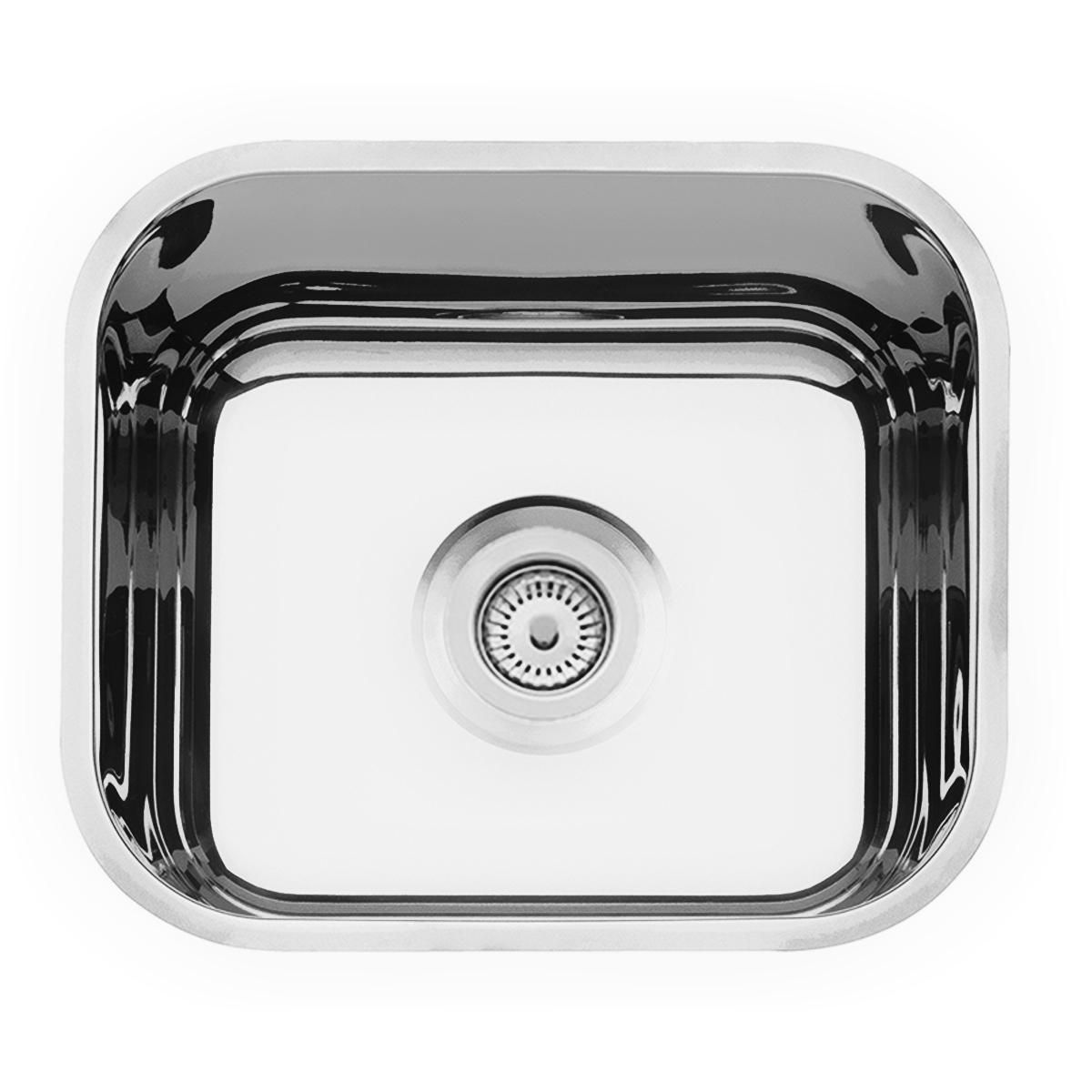 TRAMONTINA - Lavadero de Cocina en Acero Inoxidable Satinado 37x43x14cm