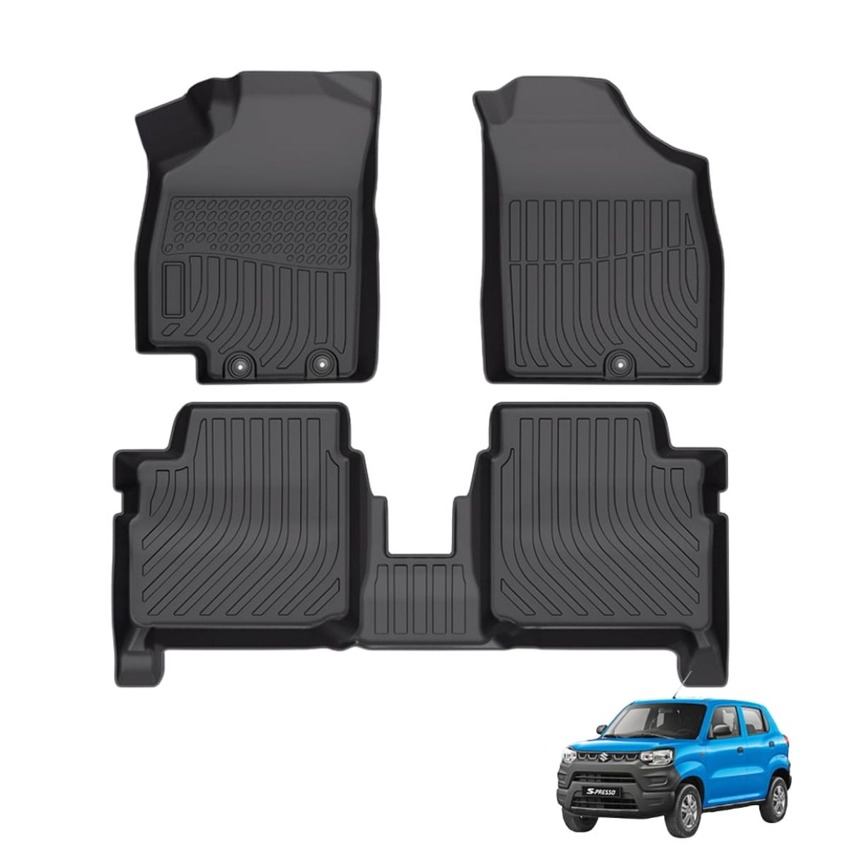 GENERICO - PROTECTOR CUBRE PISO 5D SUZUKI SPRESSO 2015-2024