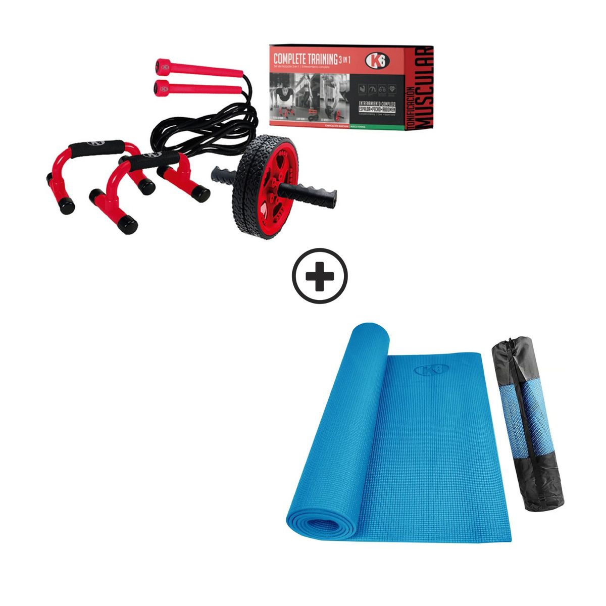 K6 FITNESS - Combo Entrenamiento Completo K6