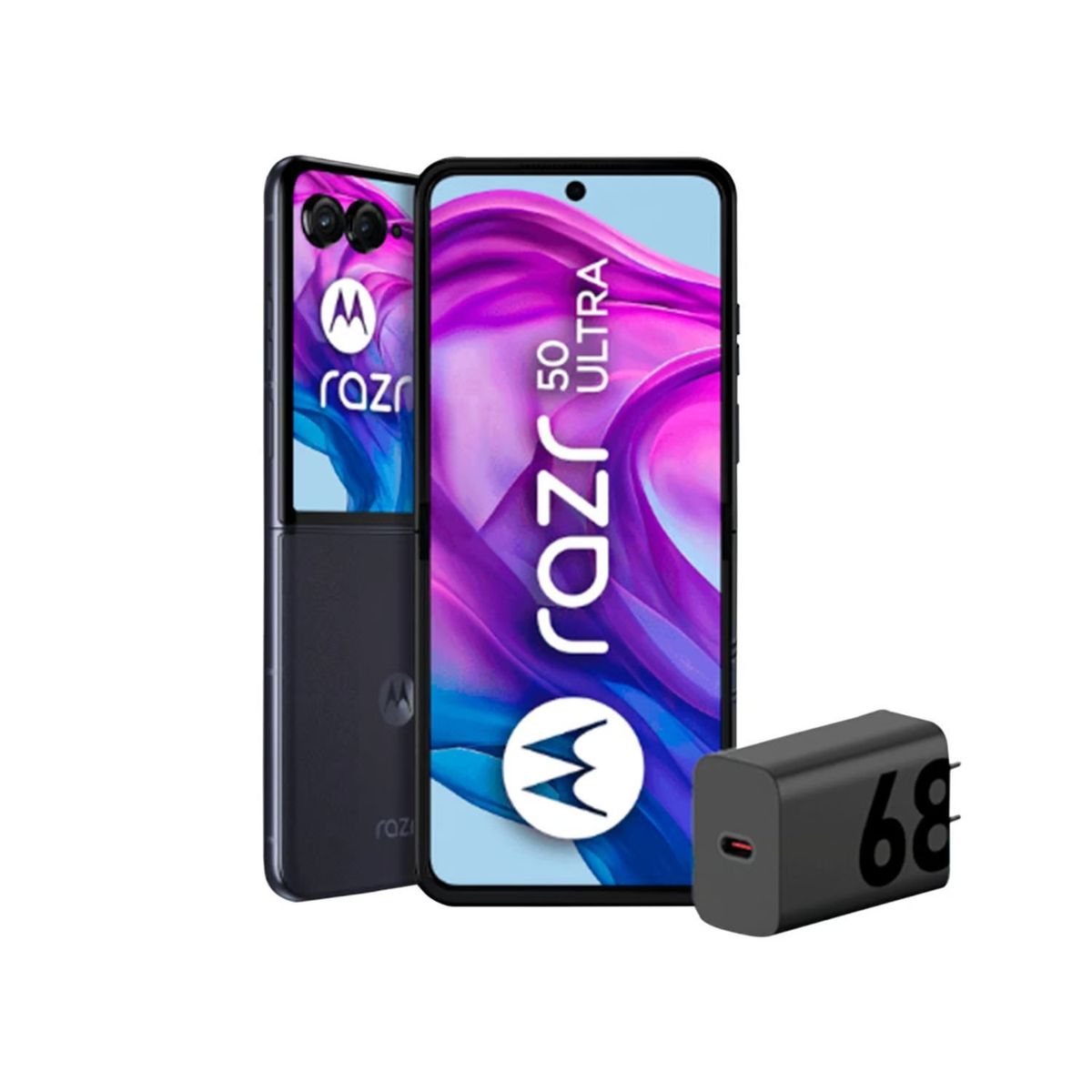 MOTOROLA - Moto Razr 50 Ultra 12+512 GB NEGRO