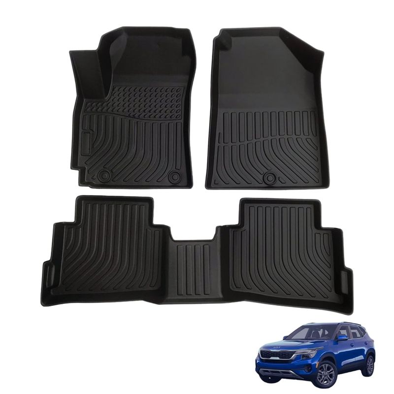 GENERICO - PROTECTOR CUBRE PISO 5D KIA SELTOS 2020-2025