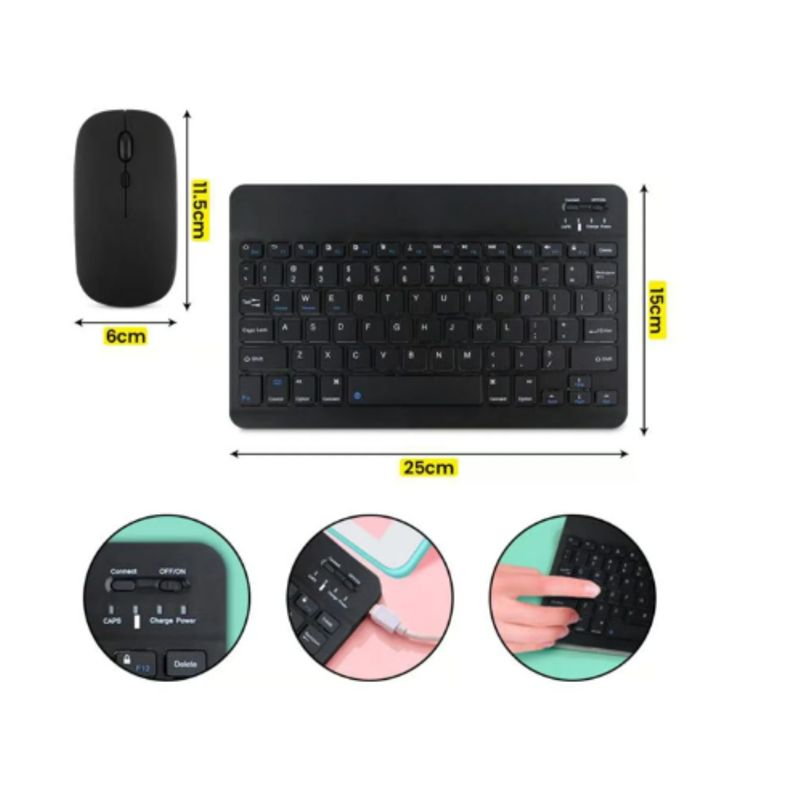 MORITA BAG STORE - TECLADO Y MOUSE INALAMBRICO BLUETOOTH