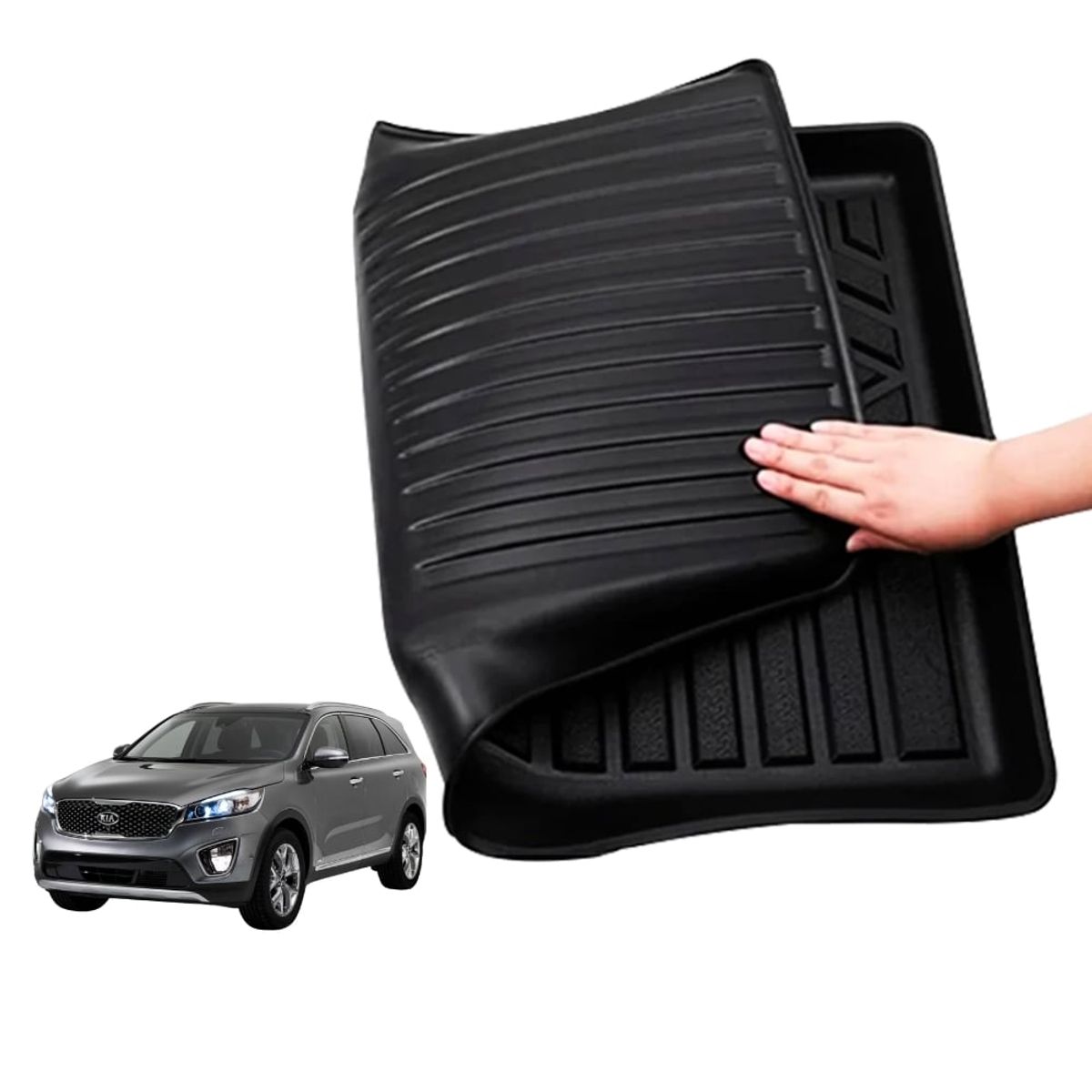 GENERICO - PROTECTOR CUBRE PISO 5D KIA SORENTO 2011-2015