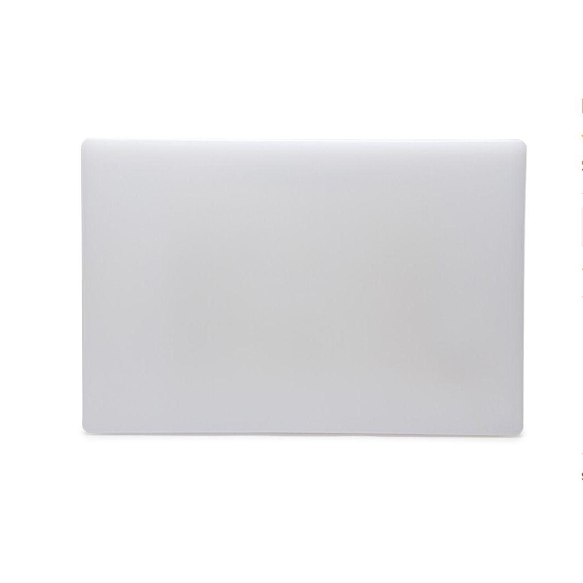 GENERICO - tabla de picar color blanco de 3 cm de ancho