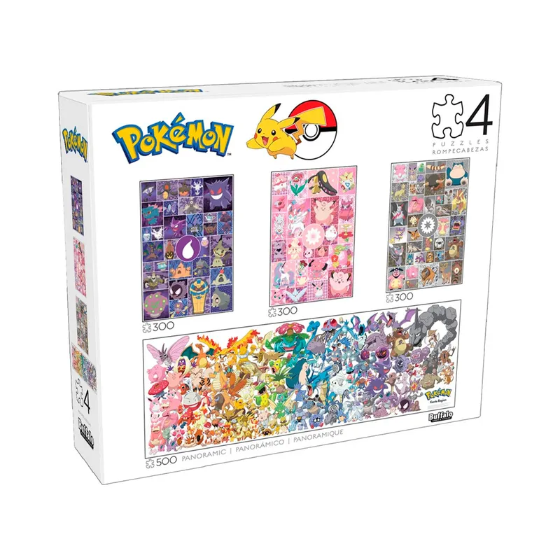 POKEMON - Pokemon Rompecabeza Multipack Buffalo