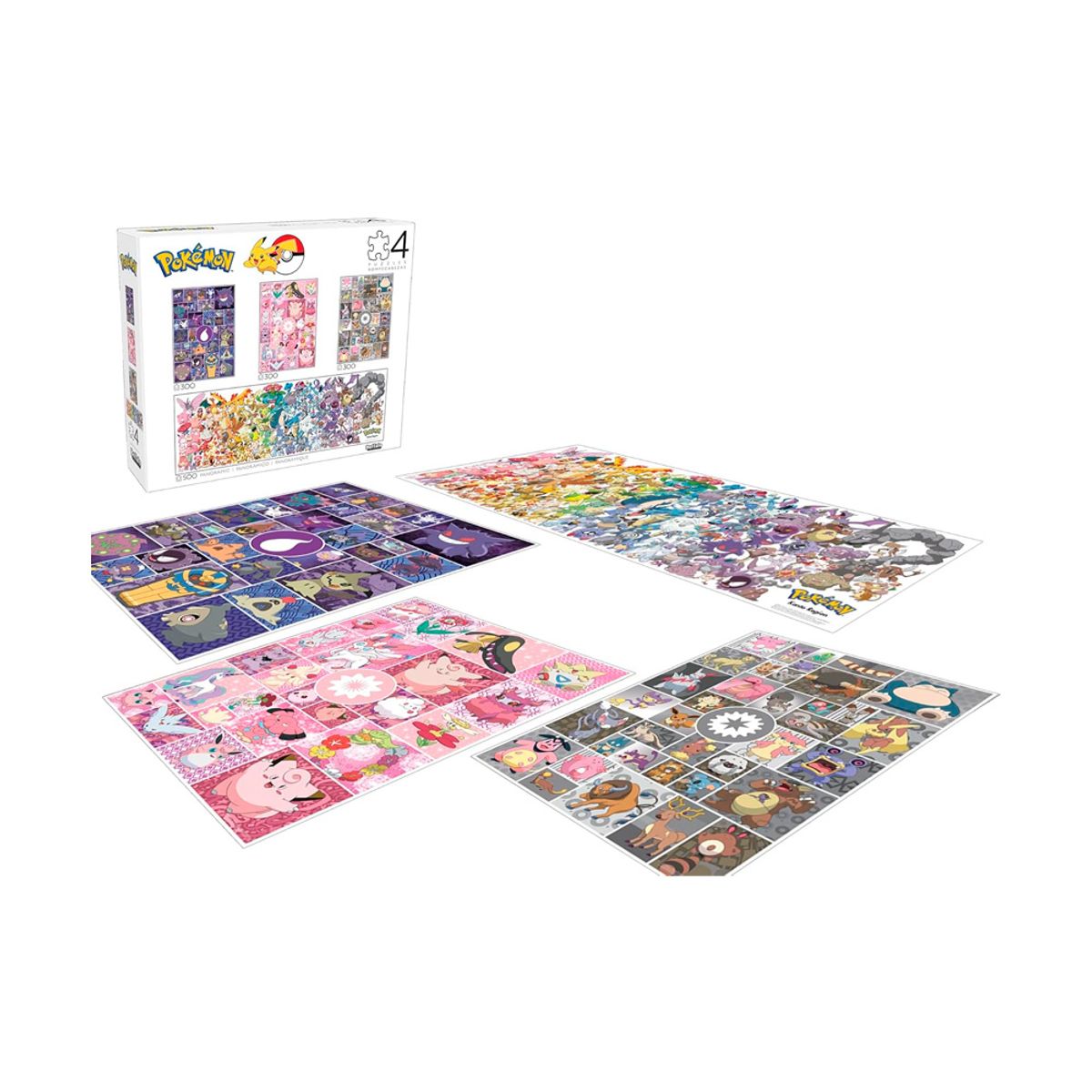 POKEMON - Pokemon Rompecabeza Multipack Buffalo