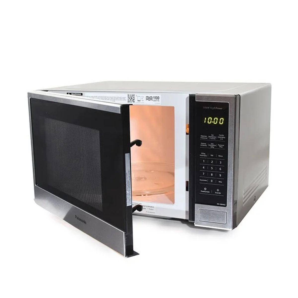 PANASONIC - HORNO MICROONDAS PANASONIC 37 LITROS NN-SB646SRPK