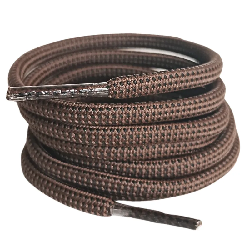 GENERICO - Pasador cordones redondo caterpillar 1.20m 2 pares