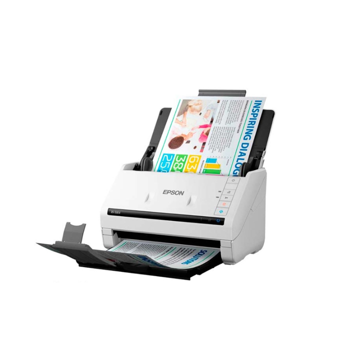EPSON - Escáner Epson DS-530II Dúplex 35ppm ADF USB