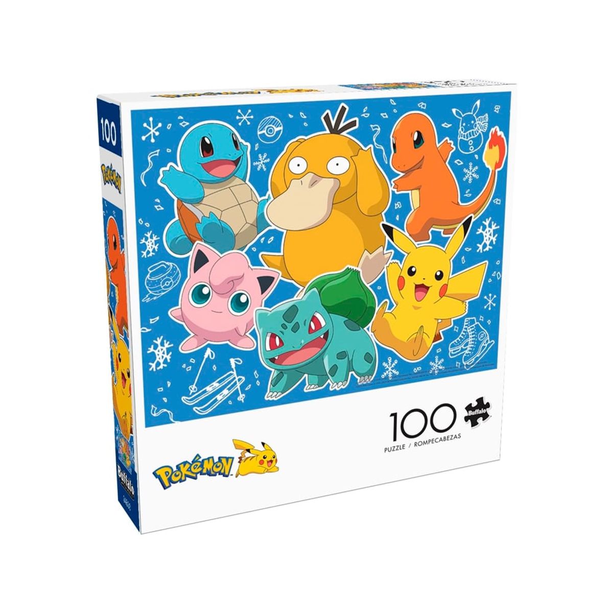 POKEMON - Pokemon Rompecabeza 100 Piezas Kanto Psyduck