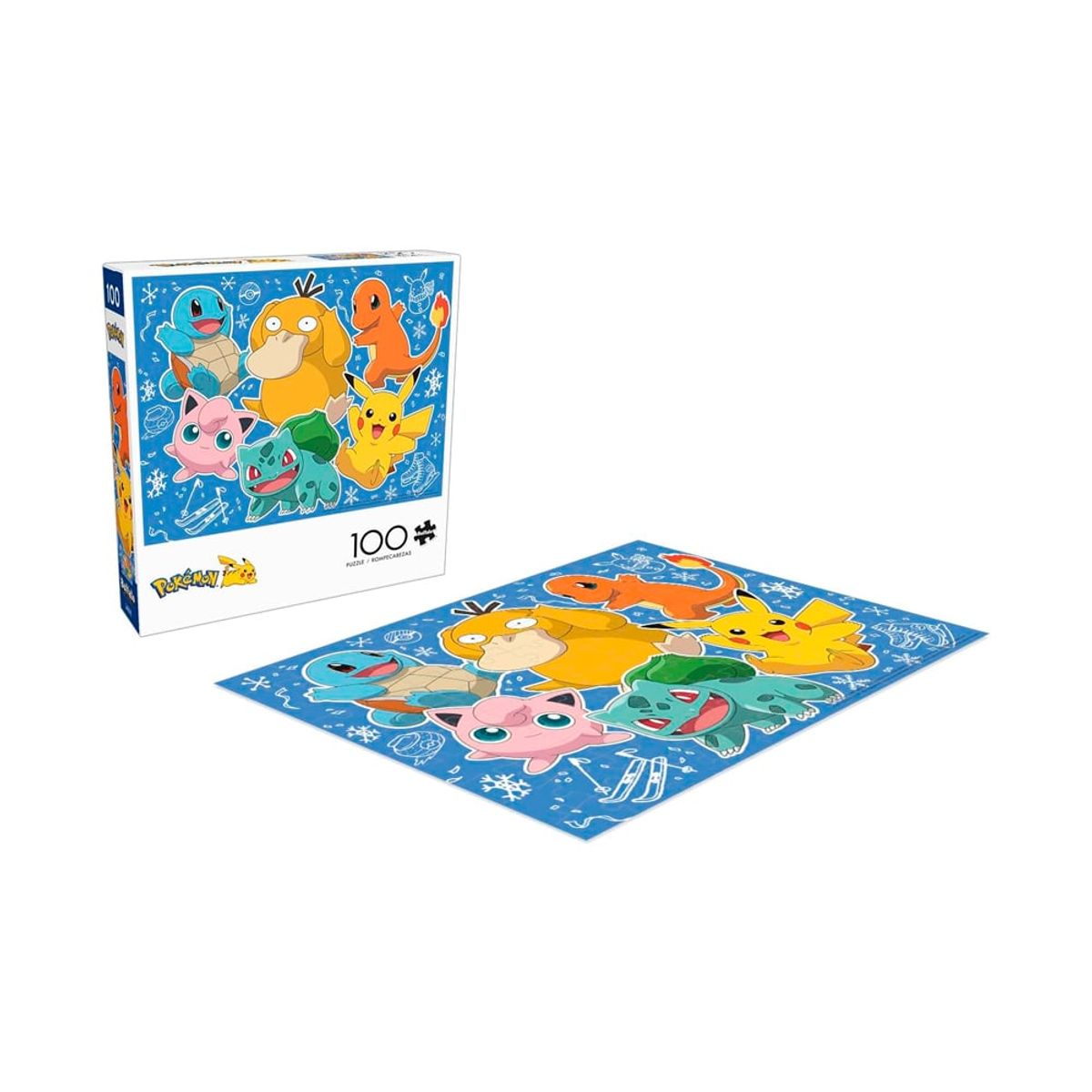 POKEMON - Pokemon Rompecabeza 100 Piezas Kanto Psyduck