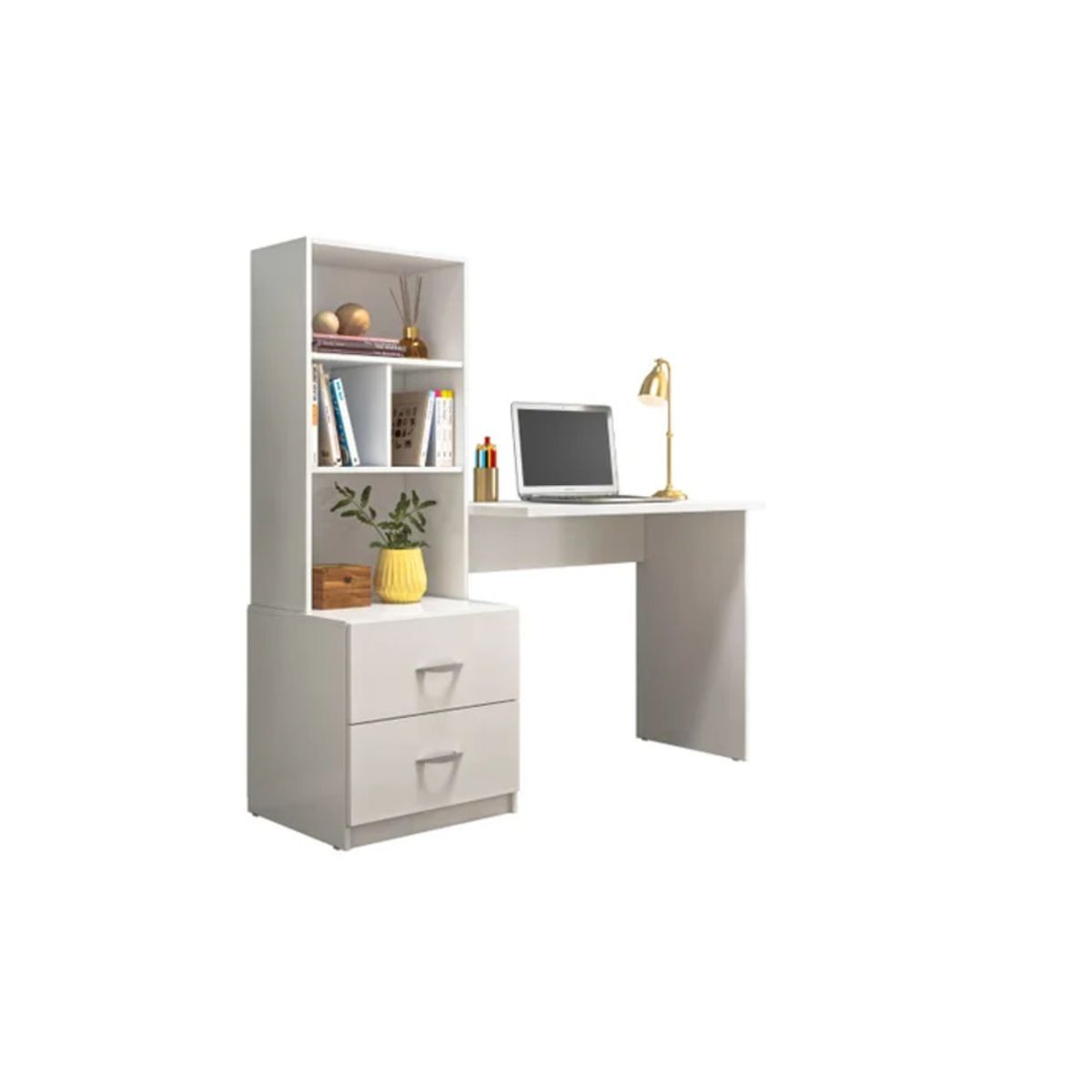 GENERICO - Escritorio Moderno Shuma Blanco R&R MUEBLES