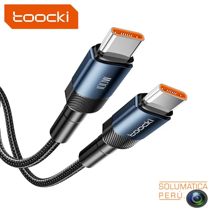 OEM - Cable Tipo C - 3 Metros 100W Carga Rapida y Datos - Toocky