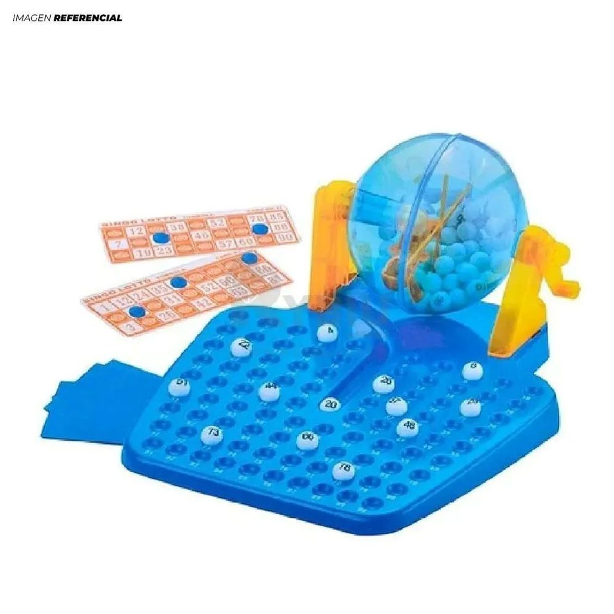 GENERICO - Juego De Mesa Bingo Mediano De 90 Numeros