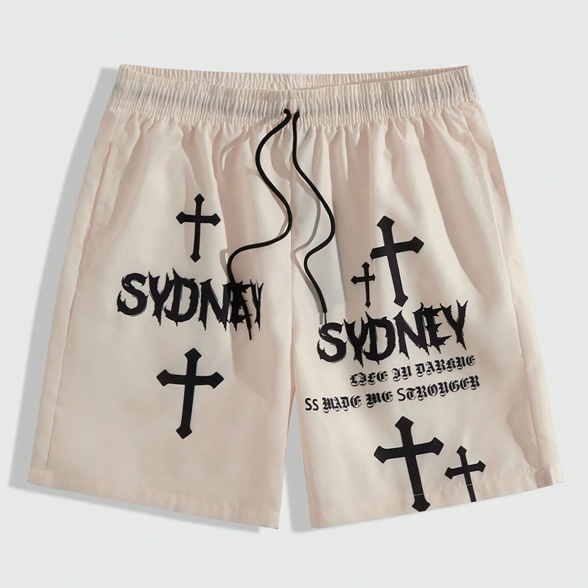 YANSUS - Short Hombre Yansus Beige Estampado Sydney