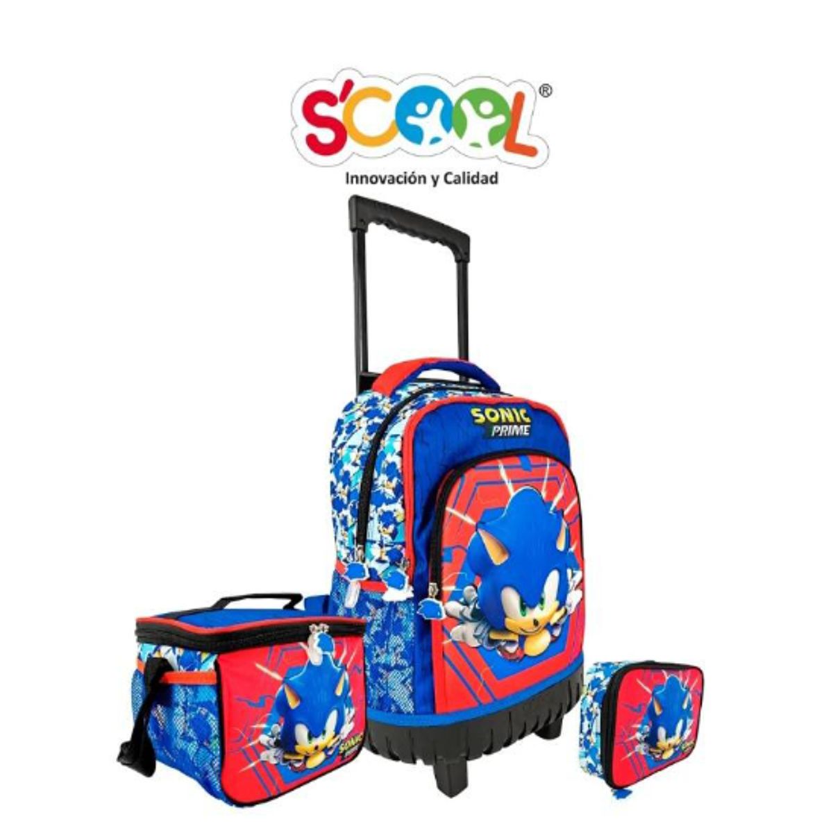 GENERICO - Pack de Maleta+lonchera+cartuchera