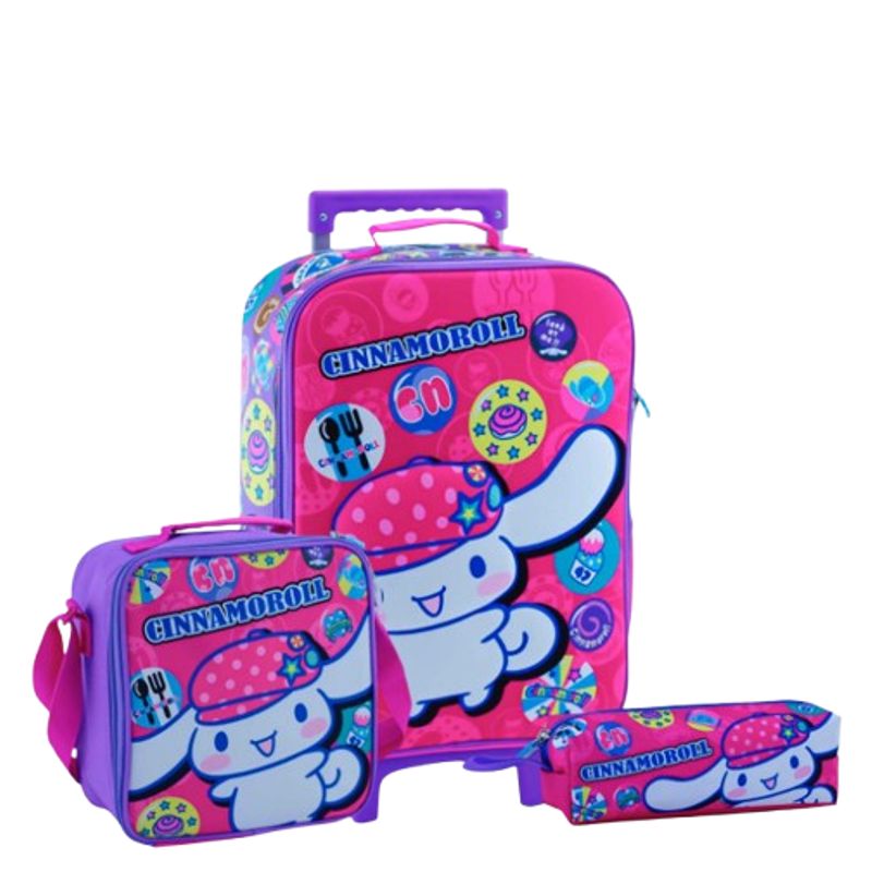 GENERICO - Pack de Maleta+lonchera+cartuchera