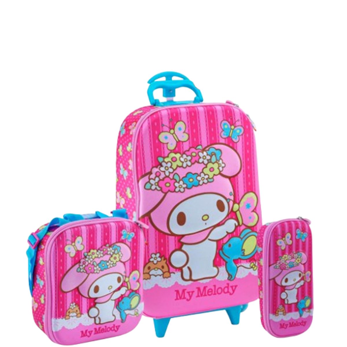 GENERICO - Pack de Maleta+lonchera+cartuchera