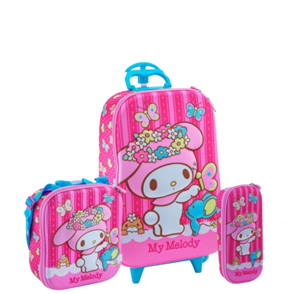 GENERICO - Pack de Maleta+lonchera+cartuchera