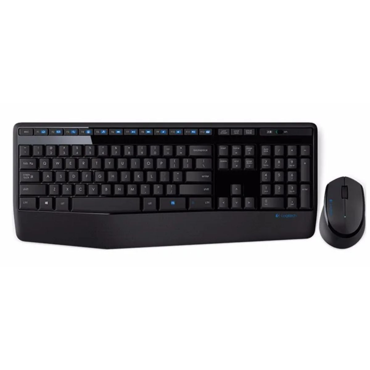 LOGITECH - TECLADO LOGITECH + MOUSE MK345 WIRELESS USB SP BLACK