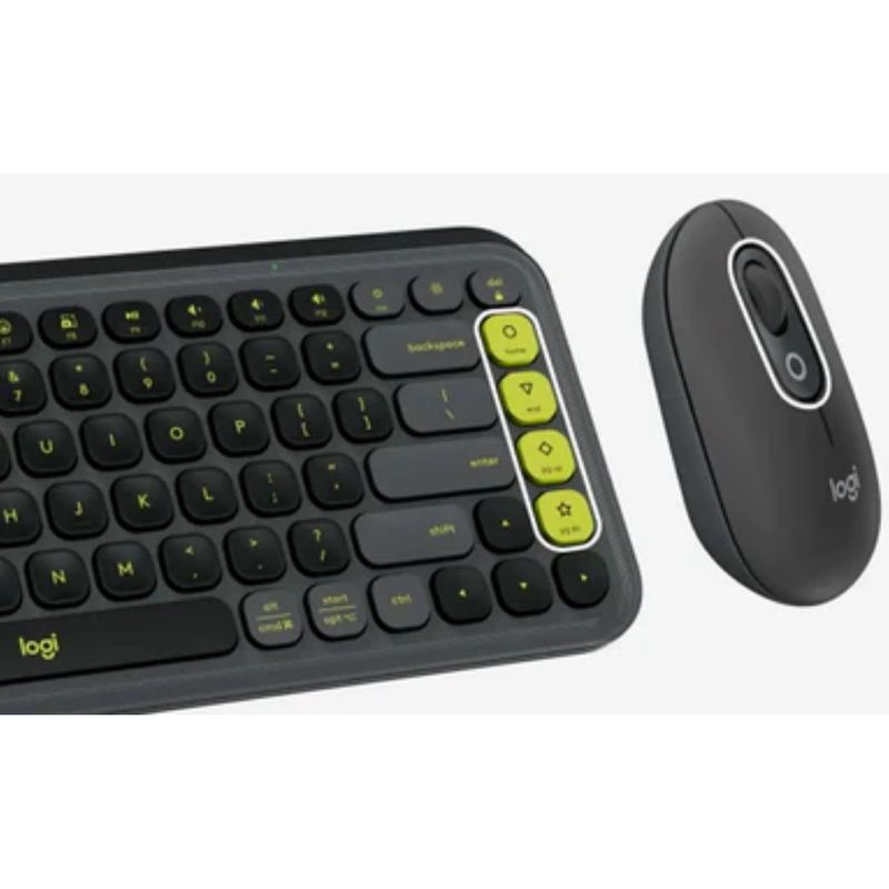 LOGITECH - TECLADO LOGITECH + MOUSE POP ICON BLUETOOTHWIRELESS SP