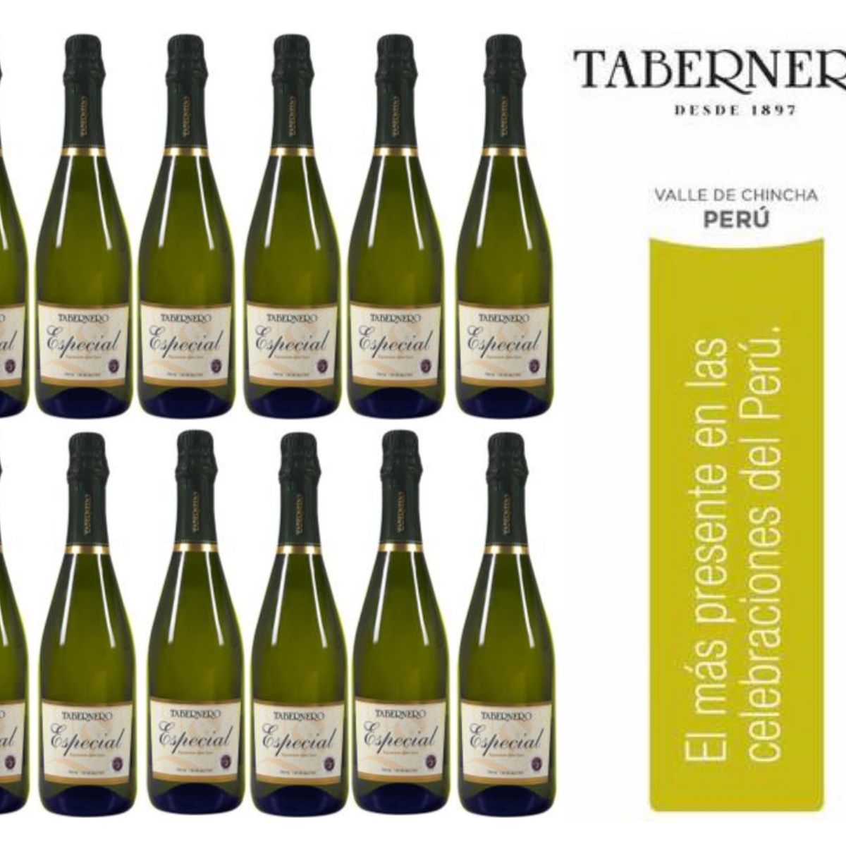 TABERNERO - ESPUMANTE ESPECIAL 750ML - 12 UND