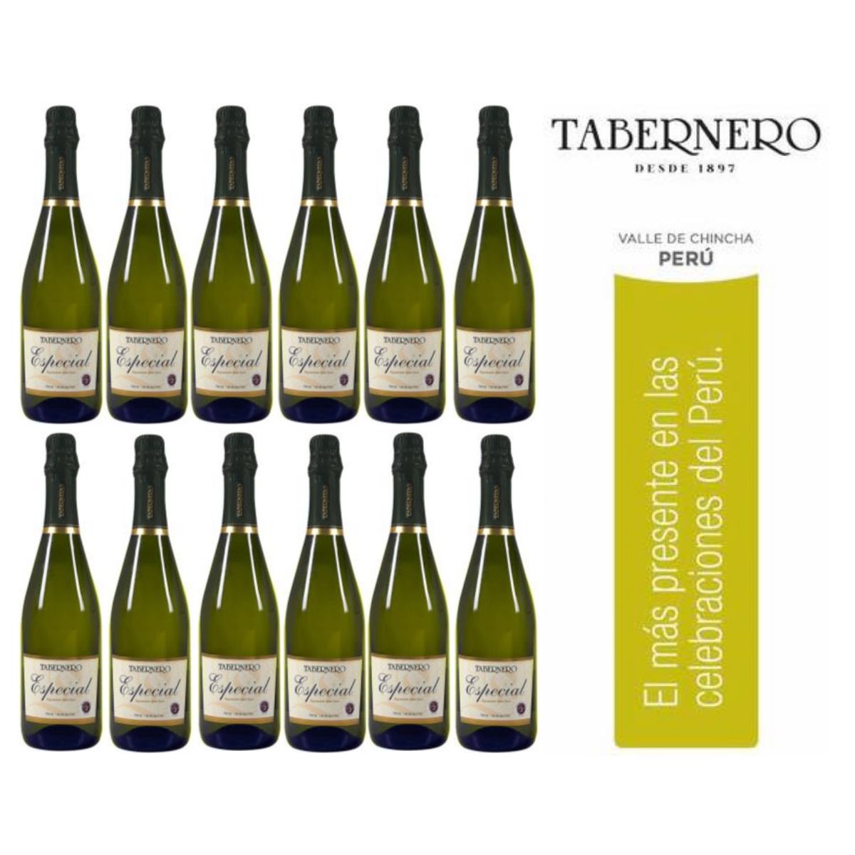TABERNERO - ESPUMANTE ESPECIAL 750ML - 12 UND