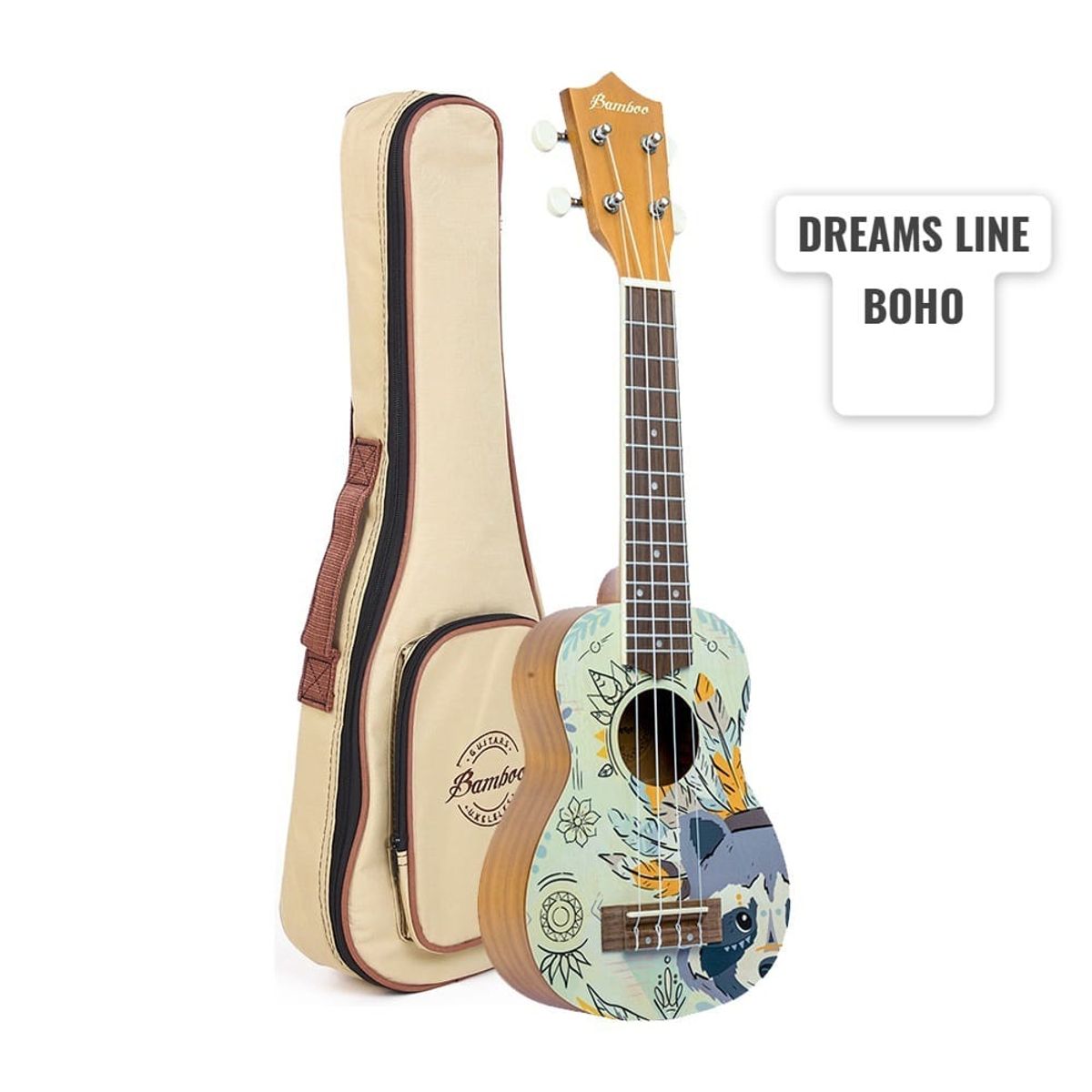 BAMBOO - Ukelele Concierto BAMBOO BU-23BOHO
