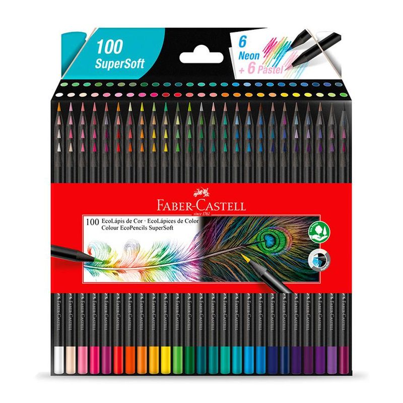FABER CASTELL - Colores SuperSoft x100 Faber Castell