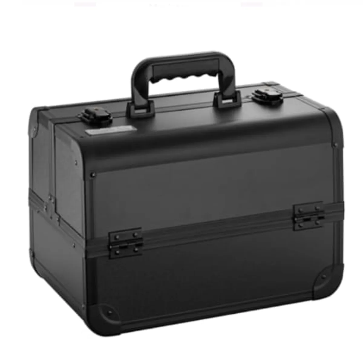 GENERICO - Maletín organizador maquillaje grande y de calidad NEGRO