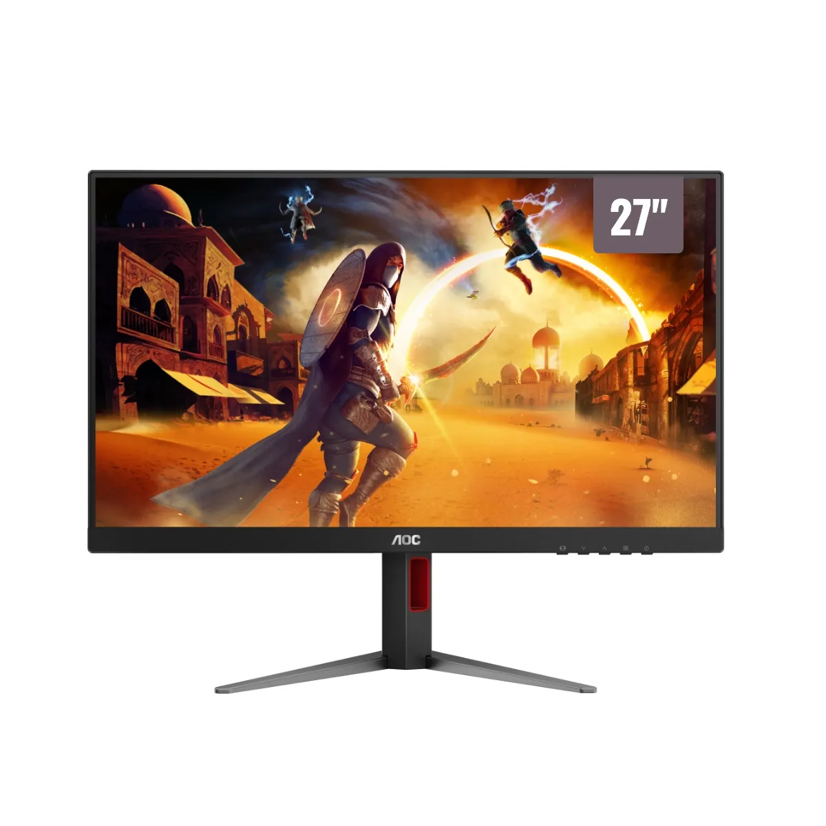 AOC - Monitor Gaming AOC 27G4  27 IPS Full HD Pivot 2xHDMI 180 Hz 1 ms