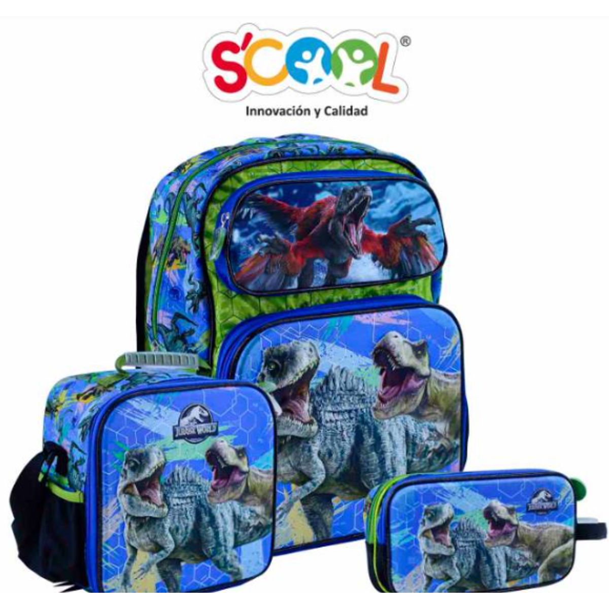 GENERICO - Set Mochila+Lonchera+Cartuchera